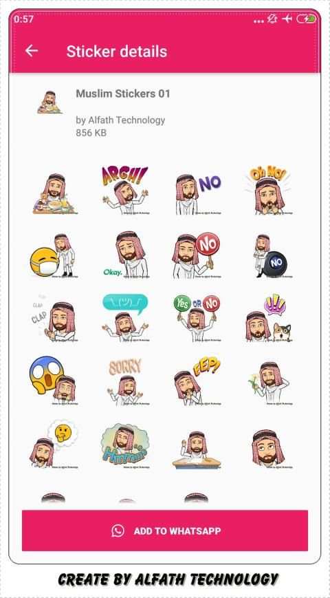 Islamic Sticker for WAStickerApps screenshot 9