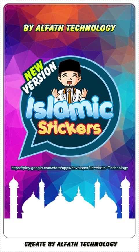 Islamic Sticker for WAStickerApps स्क्रीनशॉट 34