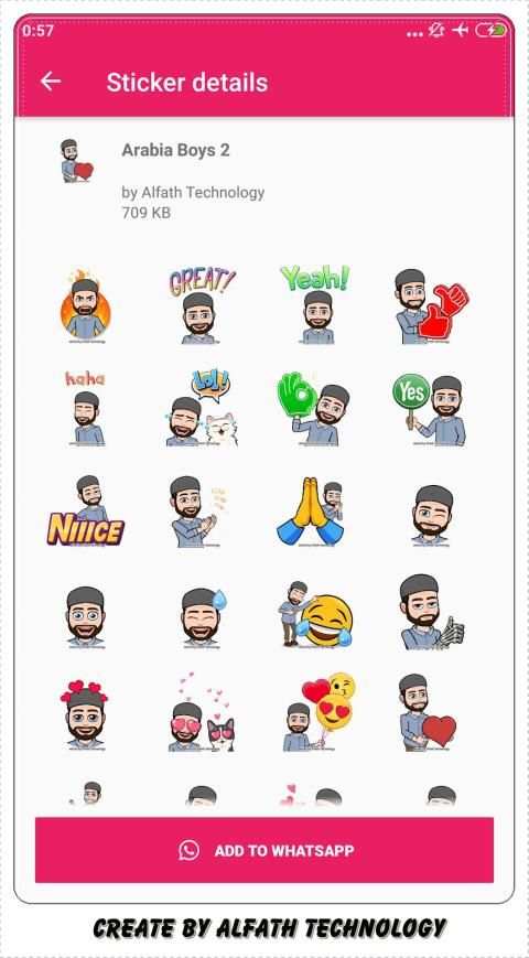 Islamic Sticker for WAStickerApps स्क्रीनशॉट 26