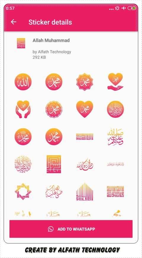 Sticker Islami Untuk WhatsApp screenshot 22