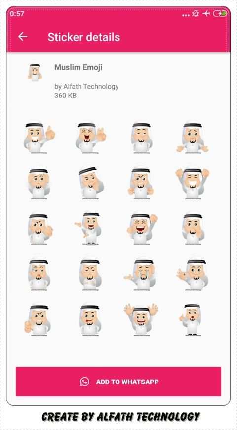 Sticker Islami Untuk WhatsApp screenshot 5
