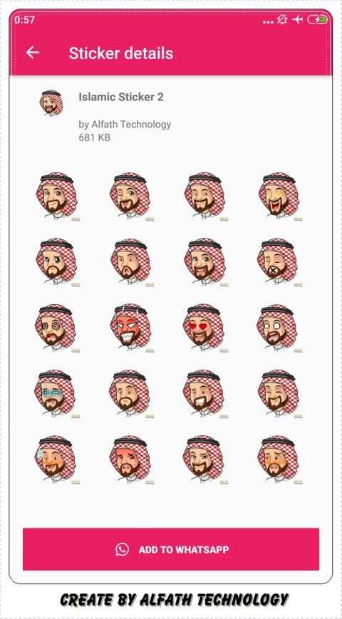 Sticker Islami Untuk WhatsApp screenshot 3