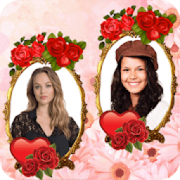 Rose Day 2019 Dual Photo Frame आइकन