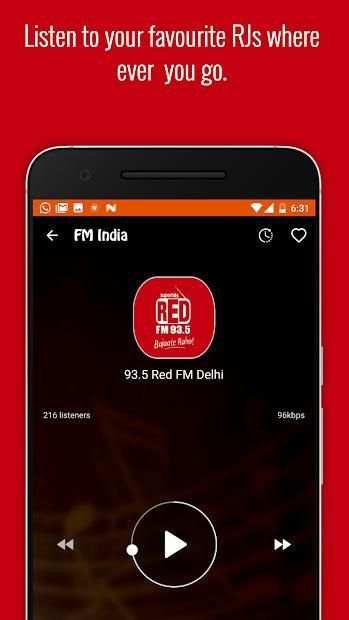FM Radio India - Live Stations screenshot 14