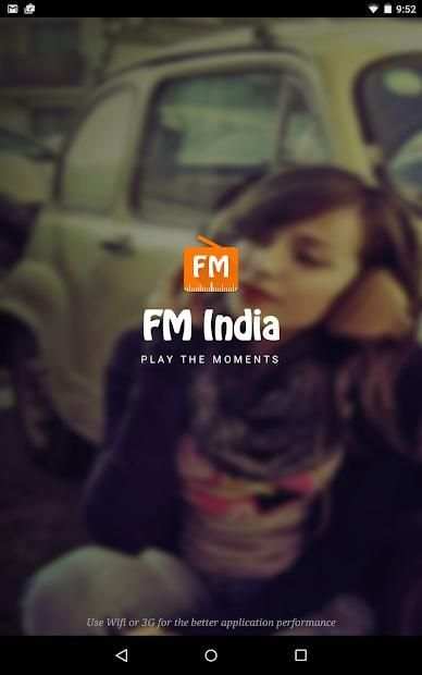 FM Radio India - Live Stations screenshot 1