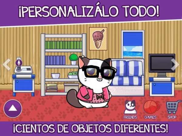 Mimitos Gato Virtual - Mascota con Minijuegos screenshot 2