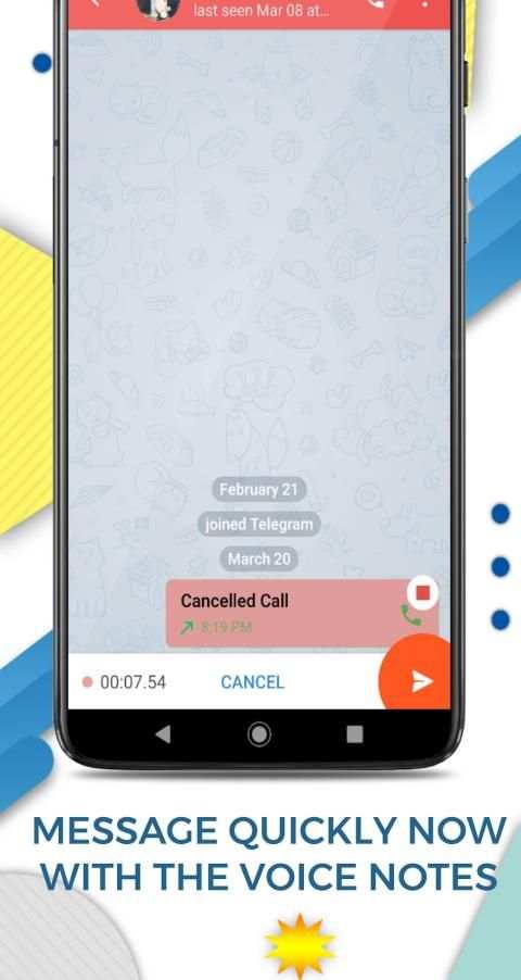 Darkogram Messenger - Free chats and calls screenshot 3