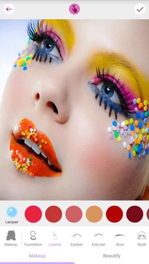 Makeup Camera - Beauty Photo Editor Plus स्क्रीनशॉट 4