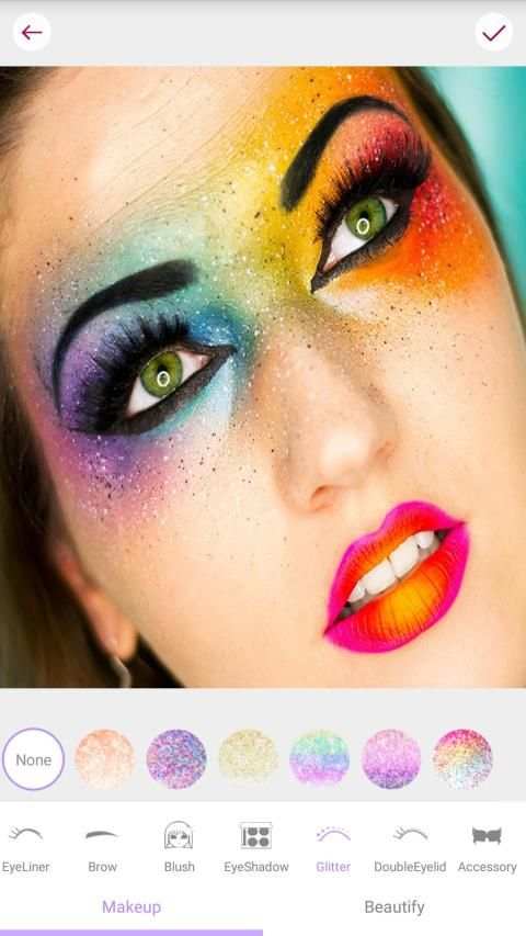 Makeup Camera - Beauty Photo Editor Plus स्क्रीनशॉट 6