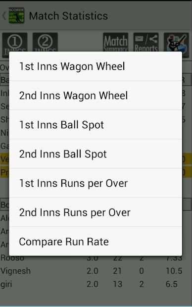 Best Cricket Scorer FREE screenshot 7