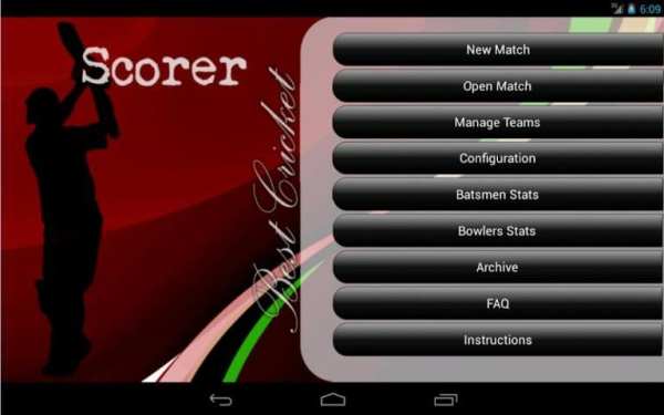 Best Cricket Scorer FREE स्क्रीनशॉट 8