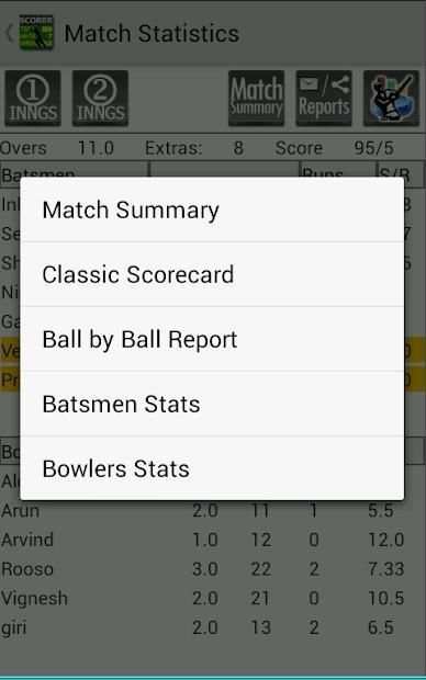 Best Cricket Scorer FREE screenshot 6