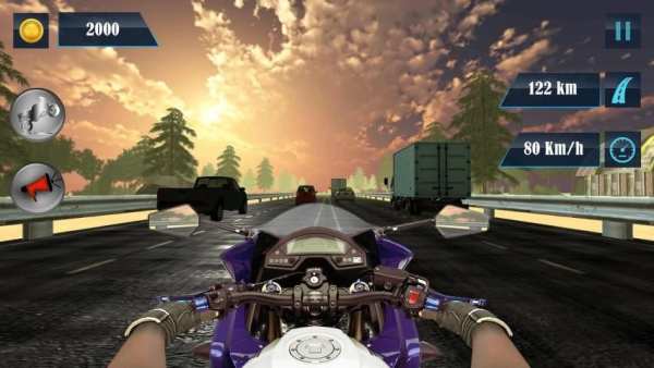 Highway Traffic Bike Racing screenshot 5