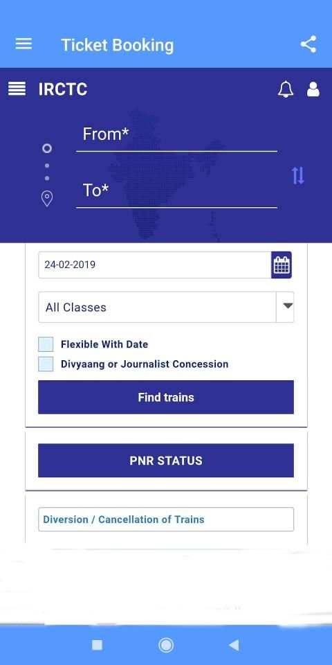 LIVE IRCTC - NTES screenshot 1