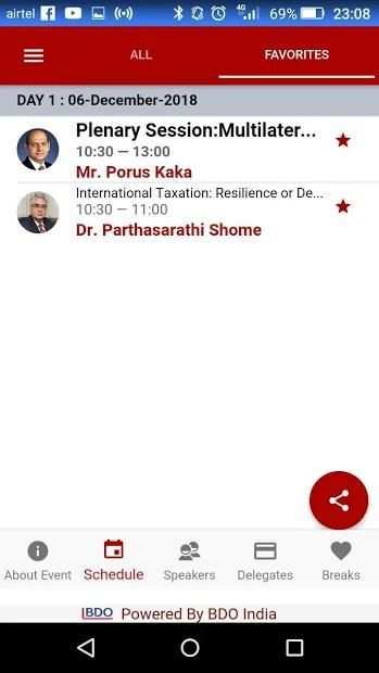 International Tax Conference 2018 screenshot 1