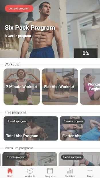 Total Abs Program - Get Flat Abs Fast स्क्रीनशॉट 2