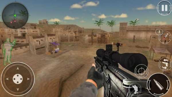 Sniper Shooting Commando Women screenshot 2