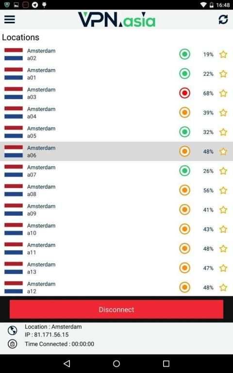 VPN.asia screenshot 2