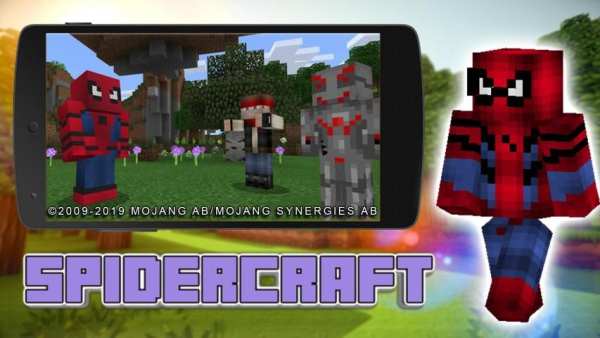Mod SpiderCraft + New Mod स्क्रीनशॉट 3