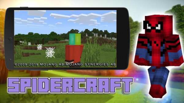 Mod SpiderCraft + New Mod screenshot 1