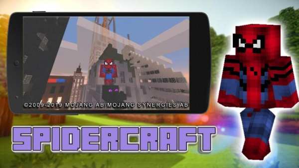 Mod SpiderCraft + New Mod screenshot 2