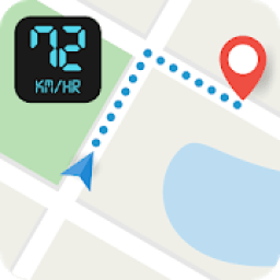 ikon GPS digital speedometer -Voice navigation-Map view
