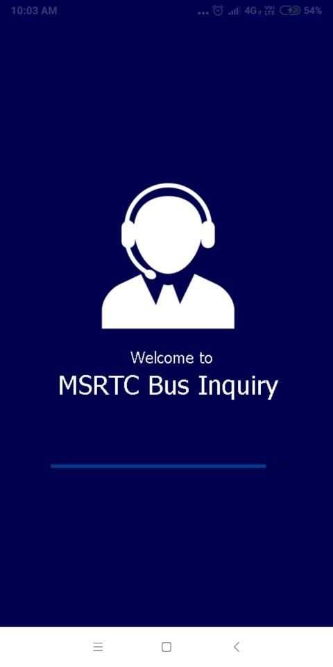 MSRTC Bus Inquiry screenshot 1