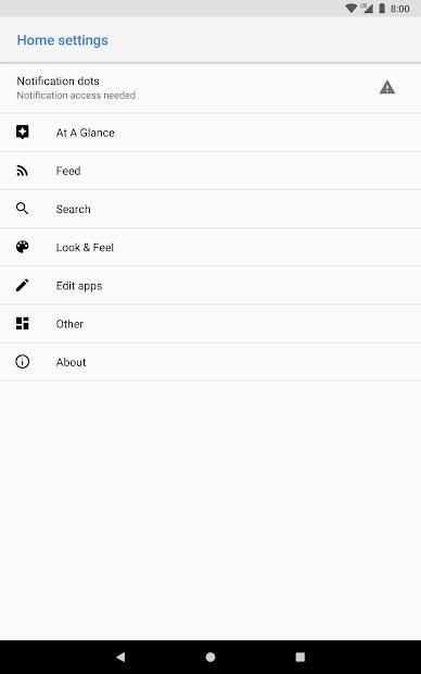 Lean Launcher स्क्रीनशॉट 1