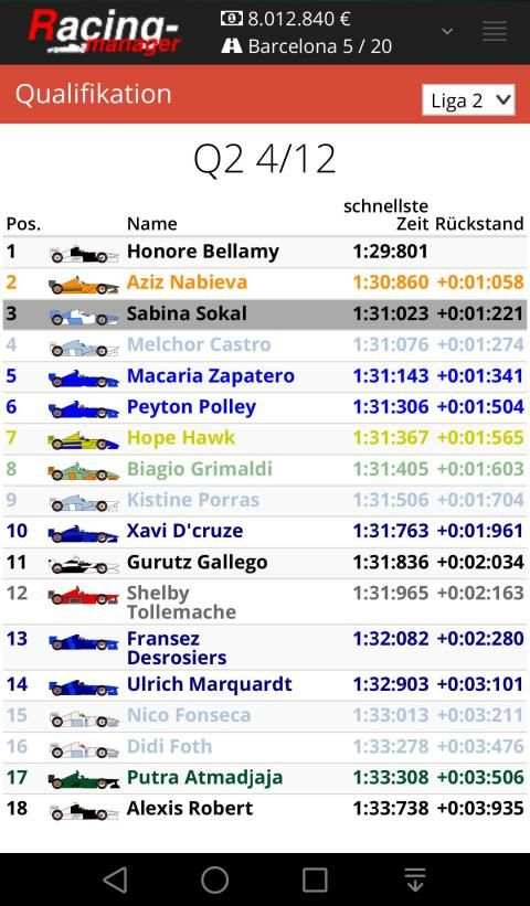 Racing Manager screenshot 12