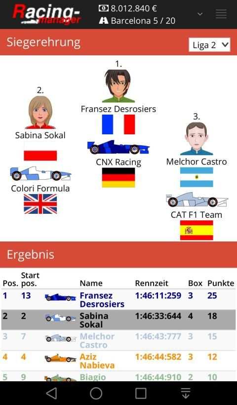 Racing Manager screenshot 15