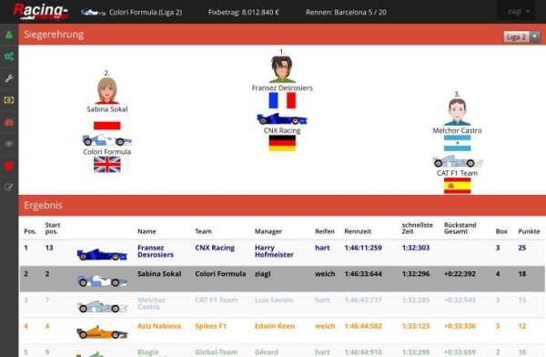 Racing Manager स्क्रीनशॉट 6