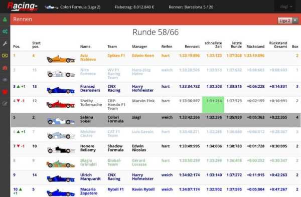 Racing Manager स्क्रीनशॉट 5