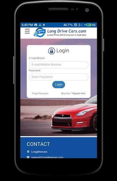 Long Drive Cars - Self Drive Cars in Hyderabad скриншот 2