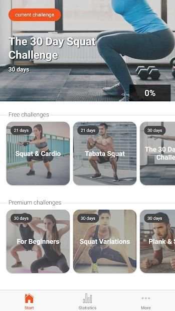 The Squat Challenge - 30 Day Workout Program screenshot 2