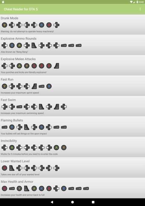 Cheat Reader for GTA 5 screenshot 2