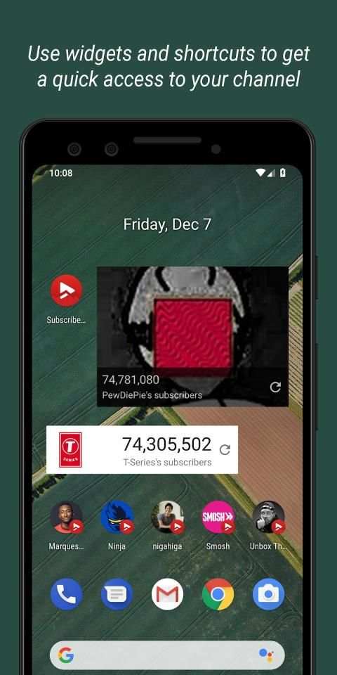 Live YouTube Subscriber Count screenshot 1