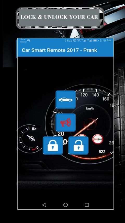 Car Smart Remote 2017 - Prank स्क्रीनशॉट 6