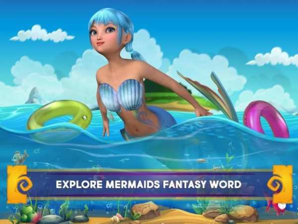 Mermaid Racing 2019: Ocean Secrets स्क्रीनशॉट 3