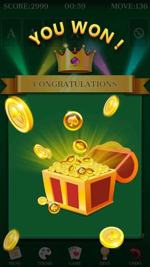 Free Solitaire - funny CardGame स्क्रीनशॉट 6
