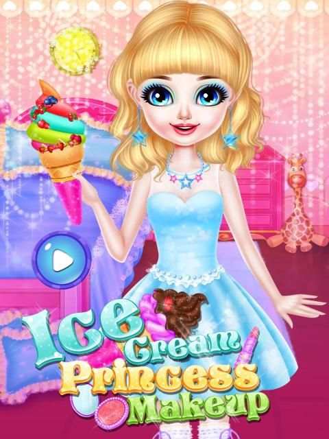 Ice Cream Princess Makeup स्क्रीनशॉट 12