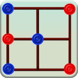 Three Men's Morris - 3 Stone Game आइकन