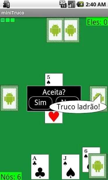 miniTruco (Truco Bluetooth) screenshot 1
