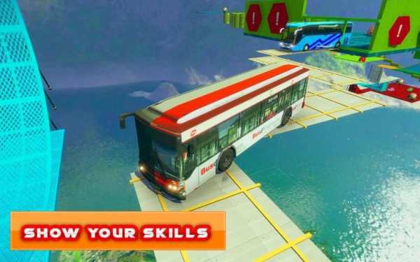 Impossible Bus Tracks Driving Simulator स्क्रीनशॉट 20