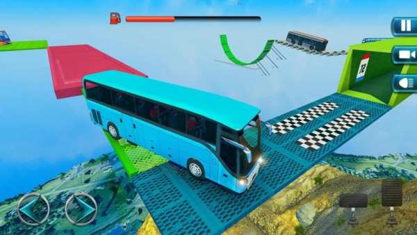 Impossible Bus Tracks Driving Simulator स्क्रीनशॉट 6