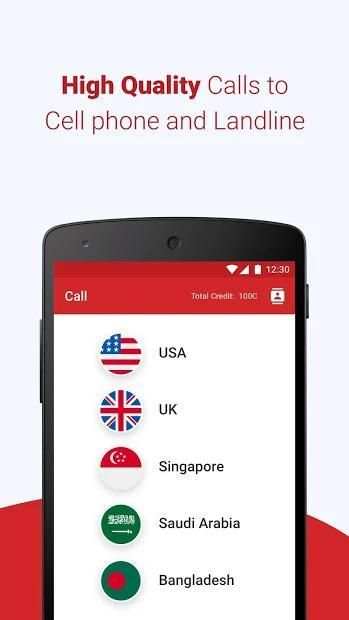 GGfone: Free Voice Calls Over Wifi + Wifi Calling screenshot 1