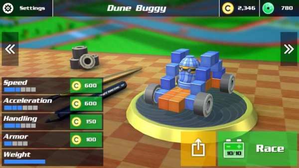 Blocks Racing स्क्रीनशॉट 1