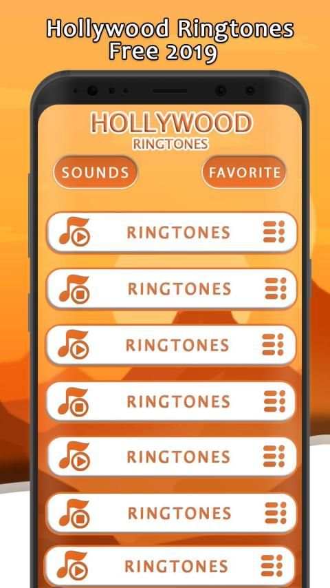 Hollywood Ringtones - English Ringtones स्क्रीनशॉट 6