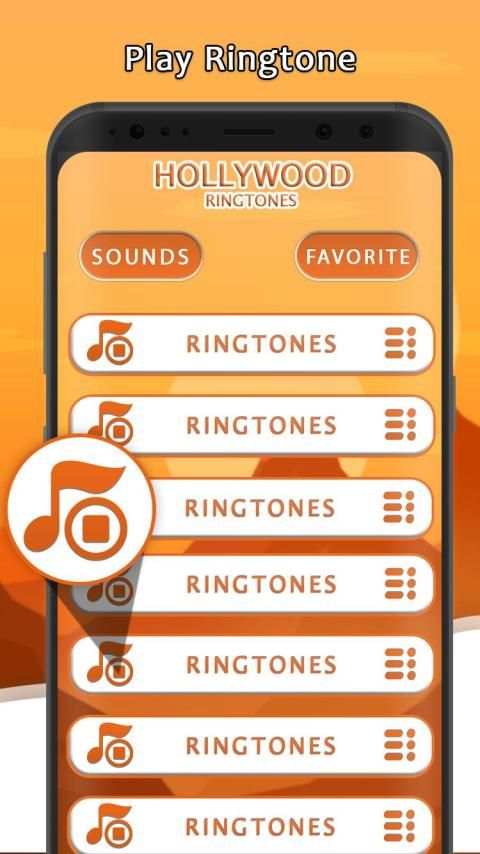 Hollywood Ringtones - English Ringtones स्क्रीनशॉट 4