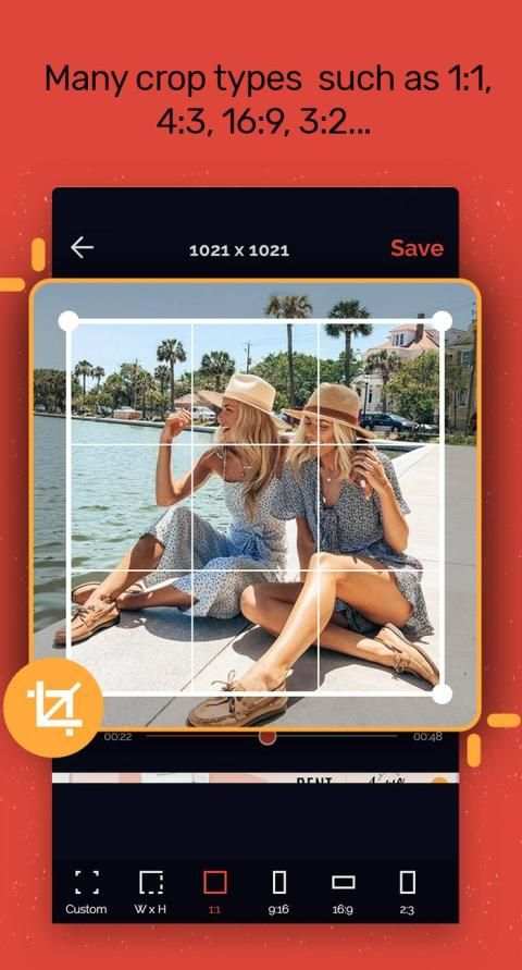 Crop video: Video cut & Video resizer screenshot 4