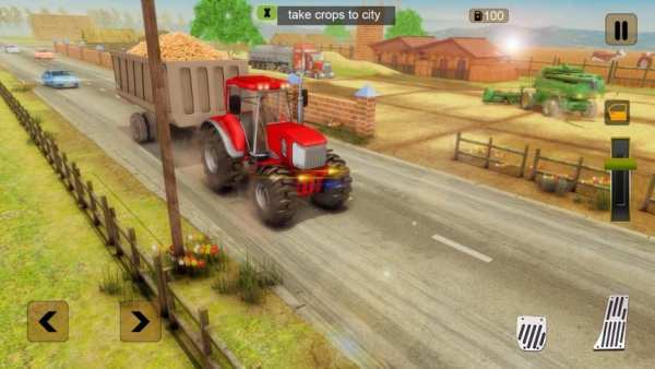 New Tractor Farming Simulator 2019: Sim petani screenshot 2